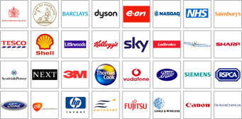 Графическое отображение логотипов компаний, использующих продукты Galleon